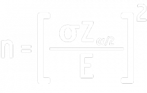 minimum sample size equation